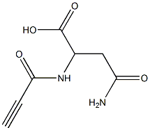 4-amino-4-oxo-2-(propioloylamino)butanoic acid Structure