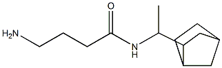 4-amino-N-(1-bicyclo[2.2.1]hept-2-ylethyl)butanamide 구조식 이미지