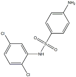 4-amino-N-(2,5-dichlorophenyl)benzene-1-sulfonamide Structure