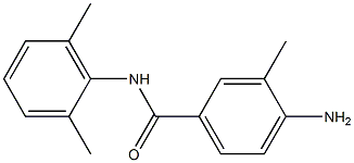 4-amino-N-(2,6-dimethylphenyl)-3-methylbenzamide 구조식 이미지