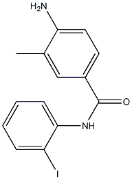 4-amino-N-(2-iodophenyl)-3-methylbenzamide 구조식 이미지