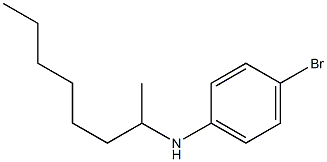 4-bromo-N-(octan-2-yl)aniline 구조식 이미지