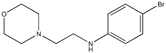 4-bromo-N-[2-(morpholin-4-yl)ethyl]aniline 구조식 이미지