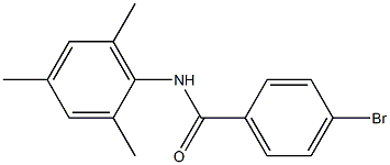 4-bromo-N-mesitylbenzamide 구조식 이미지