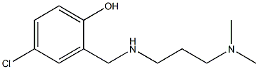 4-chloro-2-({[3-(dimethylamino)propyl]amino}methyl)phenol Structure