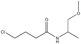 4-chloro-N-(1-methoxypropan-2-yl)butanamide 구조식 이미지