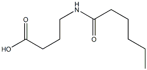 4-hexanamidobutanoic acid Structure