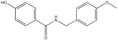 4-hydroxy-N-[(4-methoxyphenyl)methyl]benzamide Structure