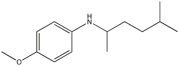 4-methoxy-N-(5-methylhexan-2-yl)aniline 구조식 이미지