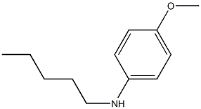 4-methoxy-N-pentylaniline Structure