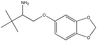 5-(2-amino-3,3-dimethylbutoxy)-2H-1,3-benzodioxole 구조식 이미지