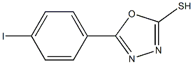 5-(4-iodophenyl)-1,3,4-oxadiazole-2-thiol Structure