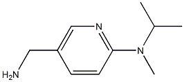 5-(aminomethyl)-N-isopropyl-N-methylpyridin-2-amine 구조식 이미지