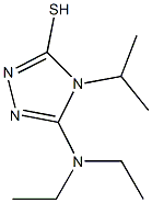 5-(diethylamino)-4-isopropyl-4H-1,2,4-triazole-3-thiol Structure