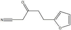 5-(furan-2-yl)-3-oxopentanenitrile 구조식 이미지