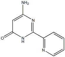 6-amino-2-(pyridin-2-yl)-3,4-dihydropyrimidin-4-one Structure