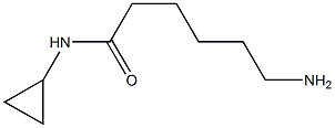 6-amino-N-cyclopropylhexanamide 구조식 이미지