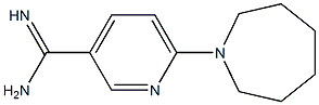 6-azepan-1-ylpyridine-3-carboximidamide 구조식 이미지