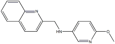 6-methoxy-N-(quinolin-2-ylmethyl)pyridin-3-amine 구조식 이미지