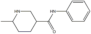 6-methyl-N-phenylpiperidine-3-carboxamide 구조식 이미지