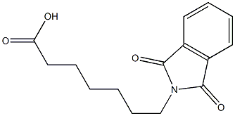 7-(1,3-dioxo-1,3-dihydro-2H-isoindol-2-yl)heptanoic acid 구조식 이미지