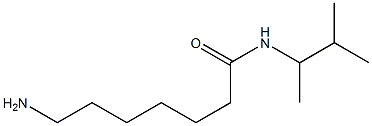 7-amino-N-(3-methylbutan-2-yl)heptanamide Structure