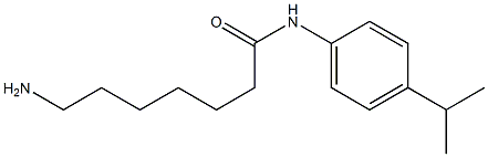 7-amino-N-(4-isopropylphenyl)heptanamide Structure