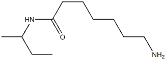 7-amino-N-(sec-butyl)heptanamide 구조식 이미지