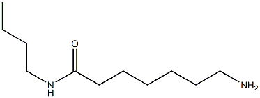 7-amino-N-butylheptanamide Structure