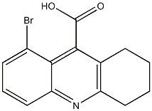 8-bromo-1,2,3,4-tetrahydroacridine-9-carboxylic acid 구조식 이미지