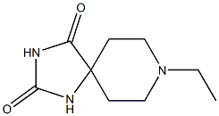 8-ethyl-1,3,8-triazaspiro[4.5]decane-2,4-dione Structure