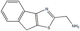 8H-indeno[1,2-d][1,3]thiazol-2-ylmethanamine 구조식 이미지