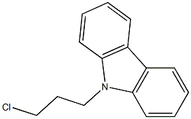 9-(3-chloropropyl)-9H-carbazole 구조식 이미지