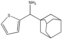 adamantan-1-yl(thiophen-2-yl)methanamine 구조식 이미지