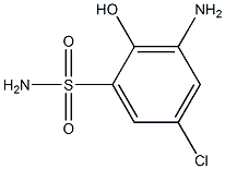 amino-N-(5-chloro-2-hydroxyphenyl)sulfonamide 구조식 이미지