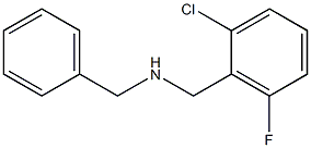benzyl[(2-chloro-6-fluorophenyl)methyl]amine 구조식 이미지