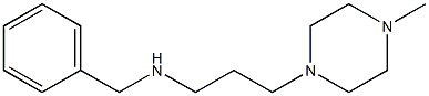 benzyl[3-(4-methylpiperazin-1-yl)propyl]amine 구조식 이미지