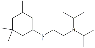 bis(propan-2-yl)({2-[(3,3,5-trimethylcyclohexyl)amino]ethyl})amine Structure