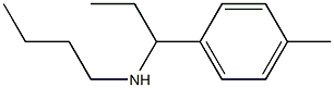 butyl[1-(4-methylphenyl)propyl]amine Structure