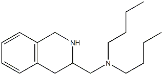 dibutyl(1,2,3,4-tetrahydroisoquinolin-3-ylmethyl)amine 구조식 이미지