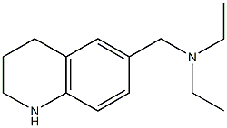 diethyl(1,2,3,4-tetrahydroquinolin-6-ylmethyl)amine 구조식 이미지