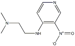dimethyl({2-[(3-nitropyridin-4-yl)amino]ethyl})amine Structure