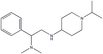 dimethyl(1-phenyl-2-{[1-(propan-2-yl)piperidin-4-yl]amino}ethyl)amine 구조식 이미지