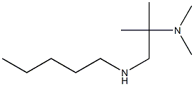 dimethyl[2-methyl-1-(pentylamino)propan-2-yl]amine Structure