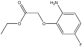 ethyl (2-amino-5-fluorophenoxy)acetate Structure