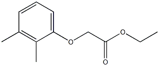 ethyl 2-(2,3-dimethylphenoxy)acetate 구조식 이미지