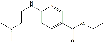 ethyl 6-{[2-(dimethylamino)ethyl]amino}pyridine-3-carboxylate Structure