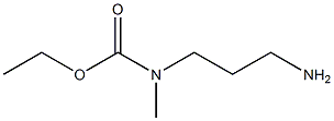 ethyl N-(3-aminopropyl)-N-methylcarbamate 구조식 이미지