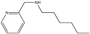 hexyl(pyridin-2-ylmethyl)amine 구조식 이미지