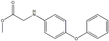methyl 2-[(4-phenoxyphenyl)amino]acetate 구조식 이미지